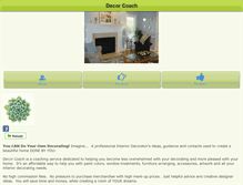 Tablet Screenshot of decorcoach.com
